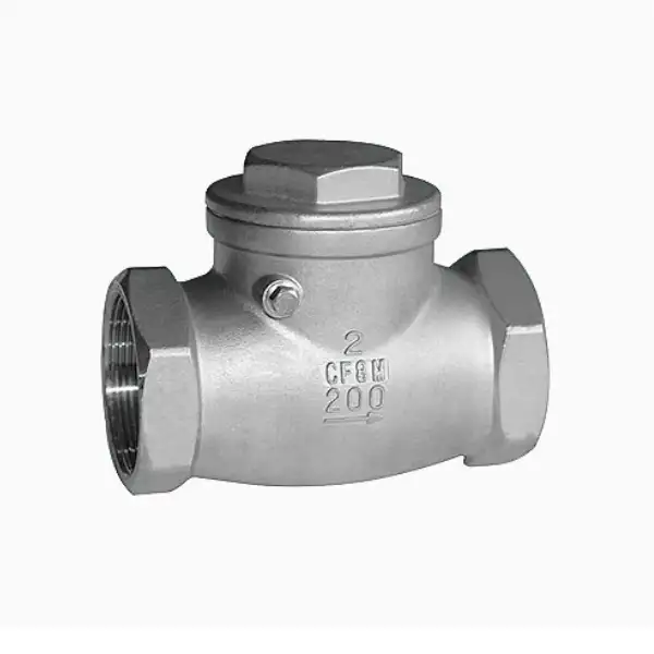 Van 1 chiều lá lật ren inox