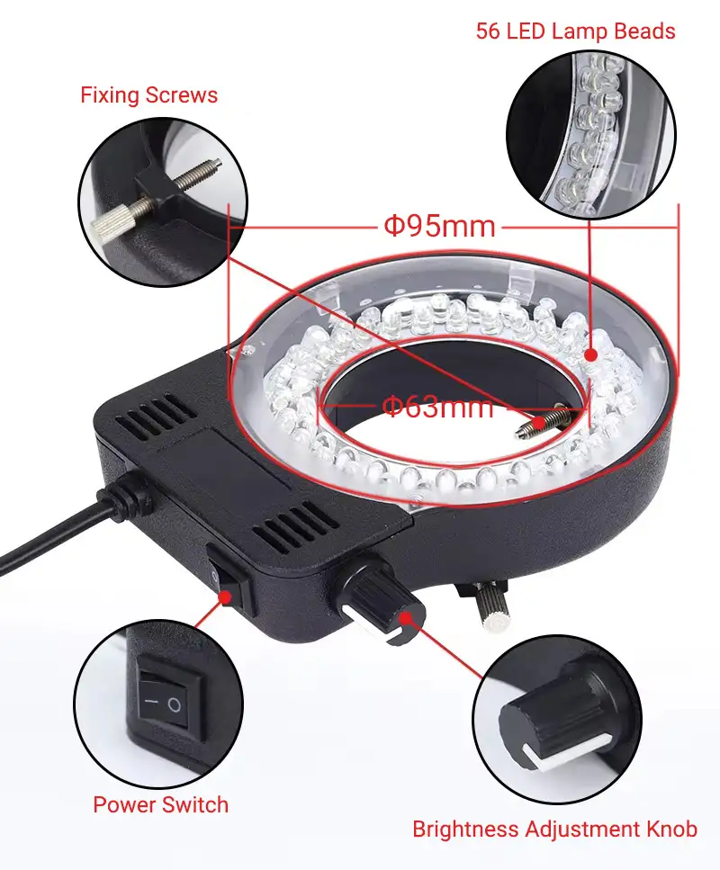 Microscope LED light